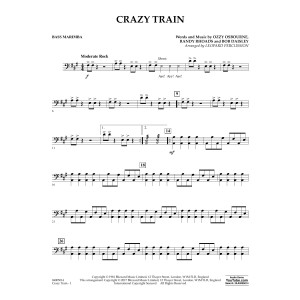 Crazy Train - Bass Marimba
